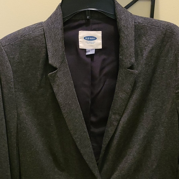 Old Navy Dark Gray Casual Blazer - Picture 8 of 8